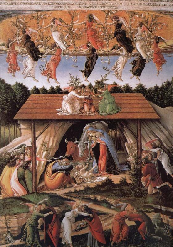 Sandro Botticelli The birth of Christ oil painting image